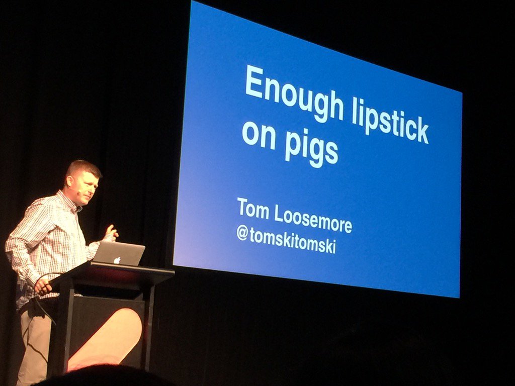 Tom at Web Directions